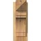 Ekena Millwork Merced Arts & Crafts Rough Sawn Outlooker, Western Red Cedar, 6"W x 12"D x 16"H OUT06X12X16MRC03RWR - alternate 4